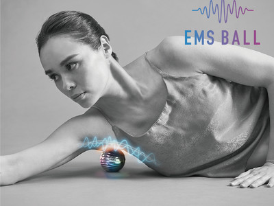 手のひらサイズのボール型温EMS「ルルドスタイル EMSボール」発売