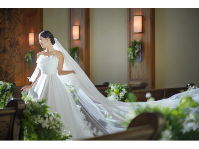 ハワイの人気チャペル「ザ・テラス バイ・ザ・シー」限定のウエディングドレスが誕生