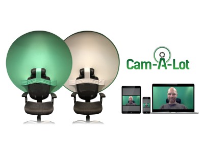 リモートワークやビデオ会議の背景をスマートに美しくする。GiG Gear 「Cam-A-Lot」発売