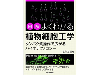 最新バイオテクノロジーも含め植物の成り立ちを絵解きで詳述！書籍『図解よくわかる植物細胞工学』発売