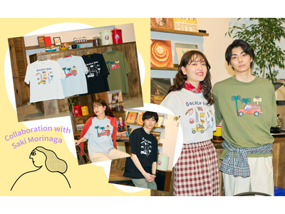 Golden Bear meets Saki Morinaga コラボレーションTシャツを発売
