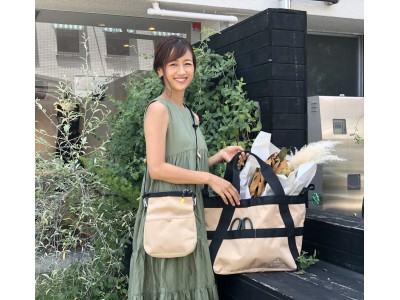 ACROSS THE VINTAGE × フラワーアティスト 前田有紀さん　トートバッグ、サコッシュを発売
