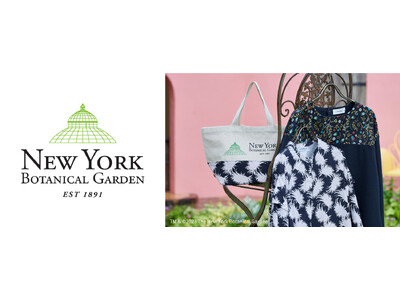NEW YORK BOTANICAL GARDENのフラワー柄コレクションをGolden Bear White Label より発売
