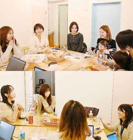 提携しているママインフルエンサーと座談会を開催！ママたちの声を今後の事業に反映、共創の第一歩