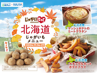 【今が旬!!北海道産じゃがいもが食べ放題!!】11/27迄の期間限定！バラエティー豊かな食べ放題『ニラッ...