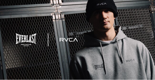 「RVCA × EVERLAST」コラボレーションコレクション、10月15日（水）より発売開始