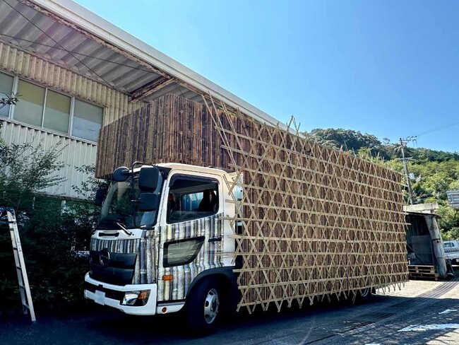 よさこい祭りを彩る！「虎竹製の地方車」ついに完成！