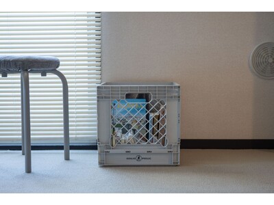 本好きのための折りたたみ収納ボックス「BIBLIO CRATE」発売