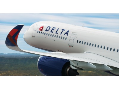 デルタ航空、2018年8月の輸送実績を発表 