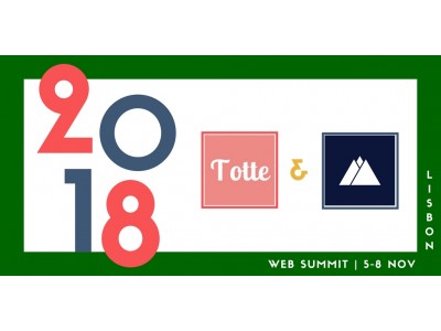 スペイン発のカメラマン予約サービス『Totte』が Web Summit Lisbon 2018 - Alpha Startup枠へ出展決定！