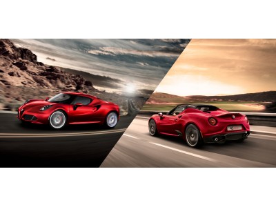 『さらば、4C』 Alfa Romeo 4C/4C Spider最終受注とその歴史を締めくくる限定車「Final Edition（仮称）」のご案内