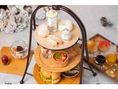 冬景色のガーデンを眺めながら暖炉の温もりの中で感じる癒し時間を　冬のアフタヌーンティー『White Garden』が登場！