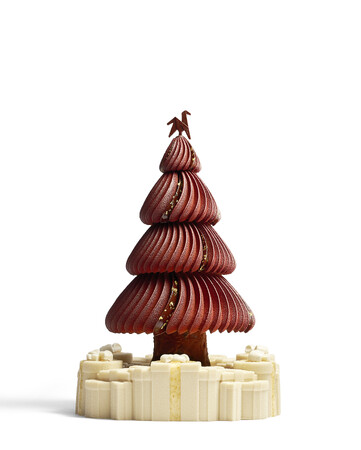 《森の王たる樹 Le Roi des Forets》 シュバル・ブラン パリが贈る祝祭のブッシュ