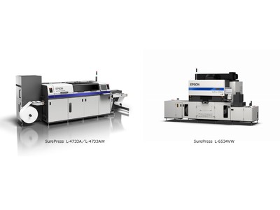 高画質、高生産性を実現するデジタルラベル印刷機SurePressシリーズ、2機種3モデルを新発売