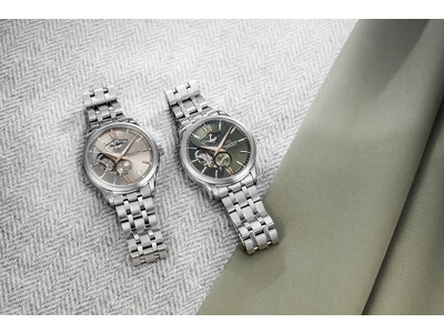 「Orient Star」 の 人気モデル『 レイヤードスケルトン 』 に グレイッシュ カラーの新色 登場