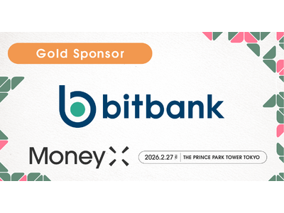 �r�b�g�o���N������ЁA������J���t�@�����X�uMoneyX 2026�v�̃S�[���h�X�|���T�[�Ɍ���