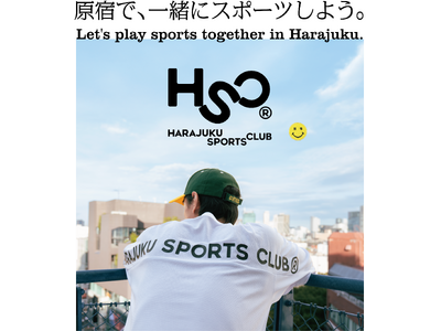 10/10(木）千原徹也デザイン　新ブランドHARAJUKU SPORTS CLUB(R)︎スタート！