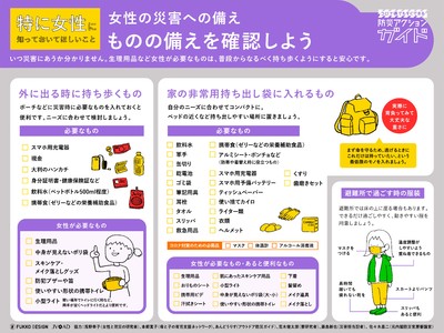 TBWA HAKUHODOと専門家の有志が制作ーSNSで発信できる！『コロナ禍でもすぐできる！女性の災害への備え』を「男女共同参画週間」に公開