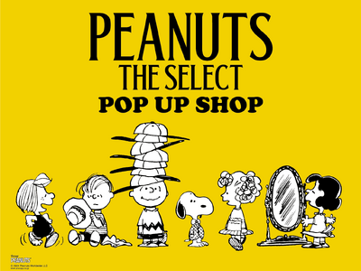 『PEANUTS THE SELECT / POP UP SHOP』が銀座三越にて期間限定OPEN！