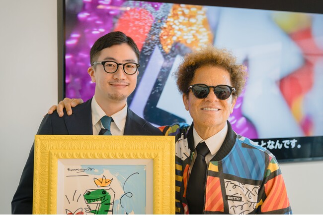 プレスリリース「1本100万円。世界的なポップアーティスト ロメロ・ブリット氏と日本酒ブランド「SAKE HUNDRED」がコラボレーションを発表」のイメージ画像