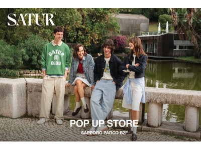 yutori、韓国発ブランド『SATUR』が3/14（土）から札幌パルコにてPOP UP STOREを開催