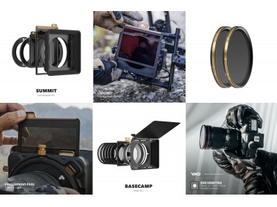 【SkyLink Japan】米PolarPro社製 プロ仕様の一眼レフ/ミラーレスカメラ用レンズフィルター、業界最軽量級マットボックスなど３タイプ販売開始