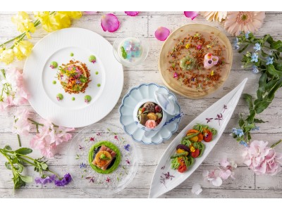 中国料理「王朝」5月、6月新メニュー！花をテーマにお届けする 心華やぐ「花美潤ランチ」＆「百花艶麗ディナー」