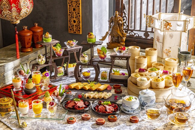 【ヒルトン東京】チャイニーズアフタヌーンティー「三国志」