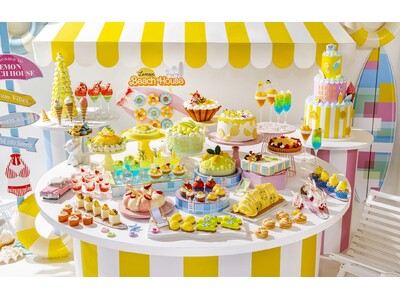 【ヒルトン東京】夏のスイーツビュッフェ『レモンビーチハウス』