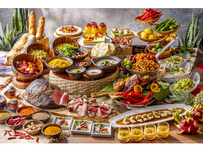 【ヒルトン東京】マーブルラウンジ『スパイスで巡る夏のランチ＆ディナービュッフェ』