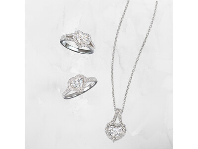 燦然と輝くダイヤモンドが主役のアイコンコレクション「グッドホープ」にハートモチーフの「RATA」シリーズが仲間入り