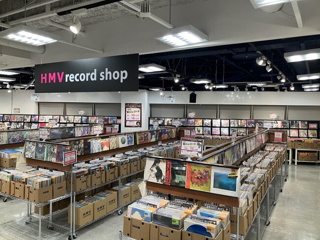 プレスリリース「【HMV立川】店内のレコード販売エリアが明日2025年2月14日(金)より拡大！約20,000枚の在庫を取り揃え、レコードでの音楽の楽しみ方を提案いたします！」のイメージ画像