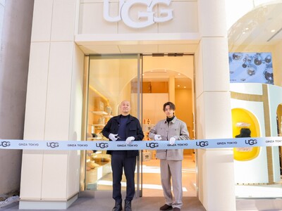 銀座に新コンセプトの「UGG銀座松屋通り」がオープン
