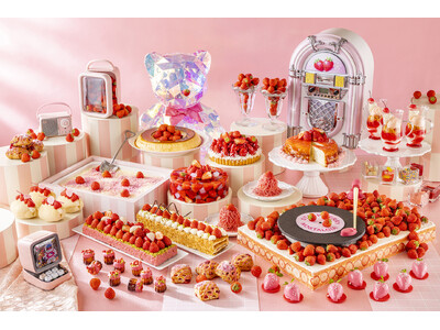 ヒルトン名古屋 ストロベリースイーツビュッフェ第２弾「Strawberry Nostalgia」 3月12日（木）より開催