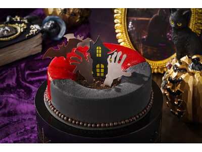 ヒルトン名古屋　【ケーキコレクション】甘く芳醇な香りが特徴の「トンカ豆」を使用したハロウィーン限定ケーキ...