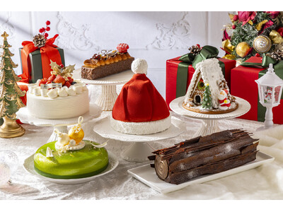 ヒルトン名古屋　クリスマス限定ケーキ4種類と焼き菓子を販売