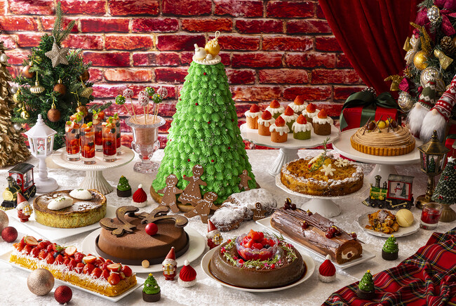 ヒルトン名古屋 ヨーロッパのクリスマス絵本をめくるような、心温まる物語「クリスマススイーツビュッフェ & アフタヌーンティー」11月5日(木)~12月27日(日)開催