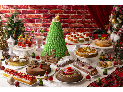 ヒルトン名古屋　ヨーロッパのクリスマス絵本をめくるような、心温まる物語「クリスマススイーツビュッフェ & アフタヌーンティー」11月5日（木）～12月27日（日）開催