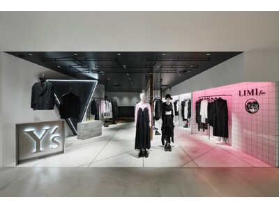 Y’s / Y’s for men / LIMI feu 渋谷PARCOオープン1周年を記念した限定アイテム、先行発売アイテムを4月25日(土)より発売