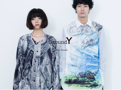 Ground Y ☓ YASUTO SASADA現代美術家“笹田 靖人”とコラボレーション1 月11 日(金)より展開スタート。 限定ノベルティもプレゼント