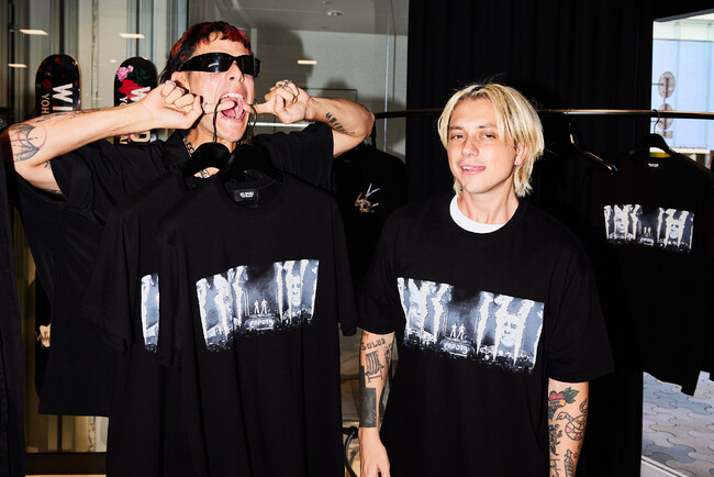 WILDSIDE YOHJI YAMAMOTO × CA7RIEL & Paco Amoroso　コラボレーションＴシャツを7月26日(土)に発売