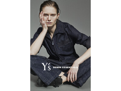 Y's、 デニムアイテムを提案する『Y's DENIM ESSENTIALS』 を公開