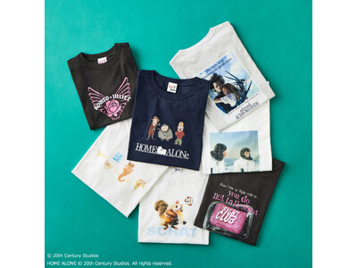 不朽の名作映画がTシャツに！20世紀スタジオの人気7作品をデザインしたPLAZA限定コレクション、発売決定！