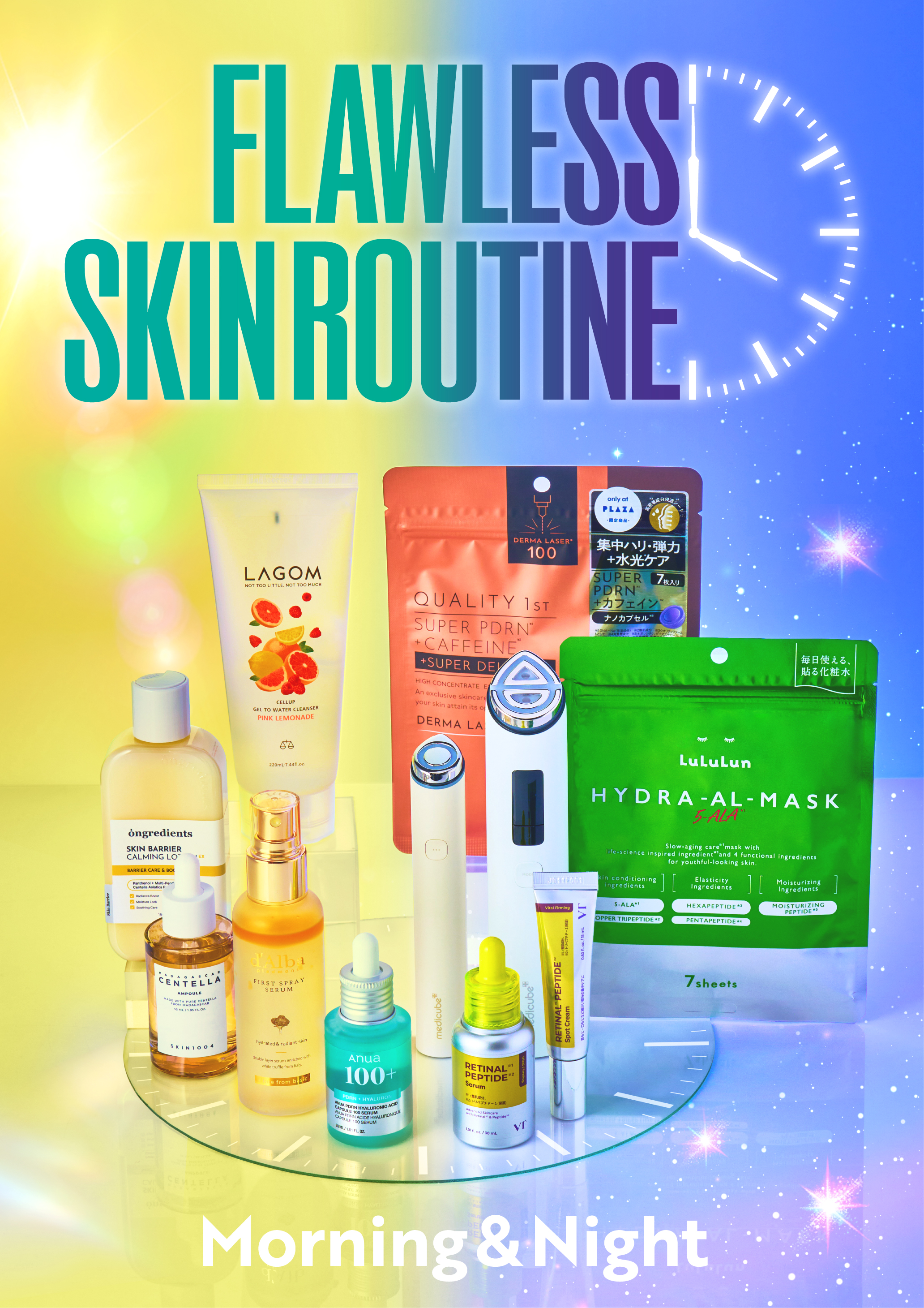 朝は「くすみケア(※1)」、夜は「ハリ・弾力ケア(※2)」！予防美容(※3)に注目した、毎日のスキンケアルーティンを提案