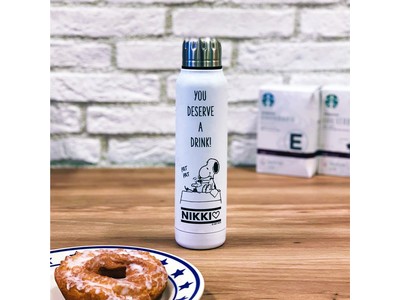 名入れでカスタマイズ！『PEANUTS』デザインのサーモマグで、自分だけのオリジナルボトルを作ろう！