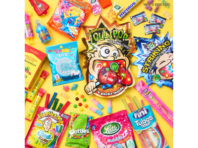 この夏、PLAZAが提案する「楽しい味覚体験」。“すっぱい”、“パチパチ”、“シュワシュワ”など、食べて楽しい！病みつき食感のキャンディが大集合！