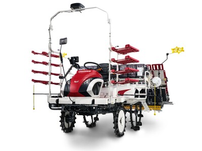 作業負担を減らし、効率と快適性を両立する乗用田植機「YR0シリーズ