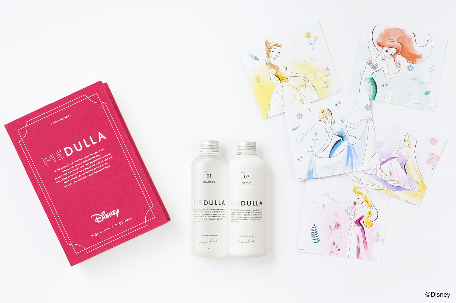 パーソナライズシャンプー『MEDULLA』ディズニープリンセスデザインの特別デザインボトルを発売