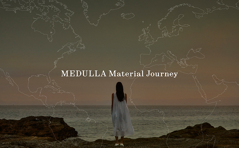 パーソナライズヘアケア「MEDULLA」から、“素材の旅”がコンセプトの新ブランド「MEDULLA Material Journey」が誕生。