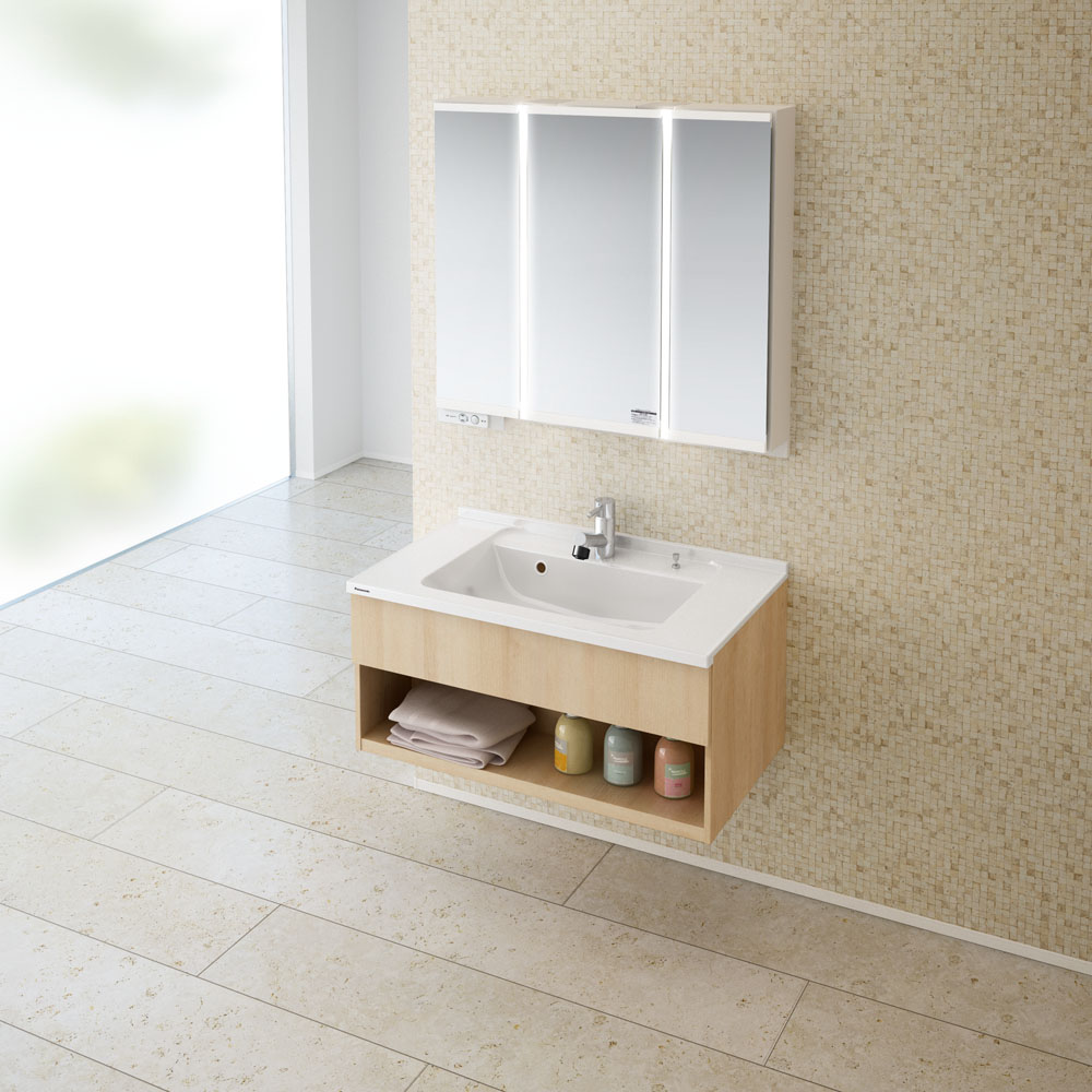 マンションリノベーション リフォームにも提案できるスタイリッシュなフロートプランに対応した洗面化粧台 C Line シーライン を新発売 不動産のいえらぶニュース